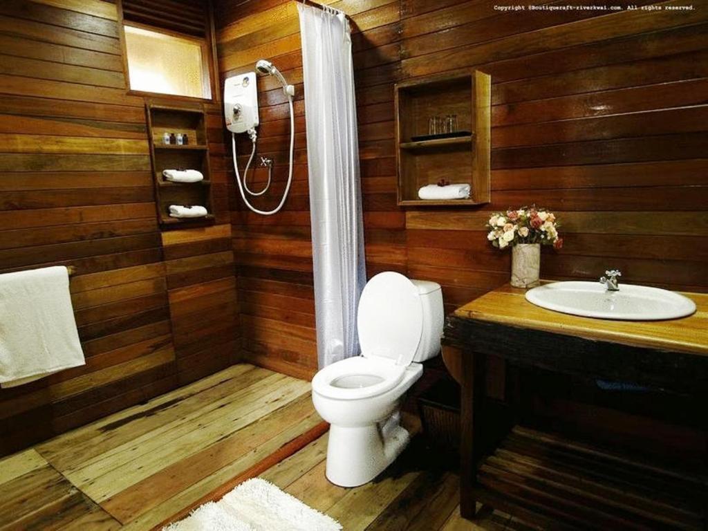 Boutique Raft Resort, River Kwai Ban Huai Maenam Noi Oda fotoğraf