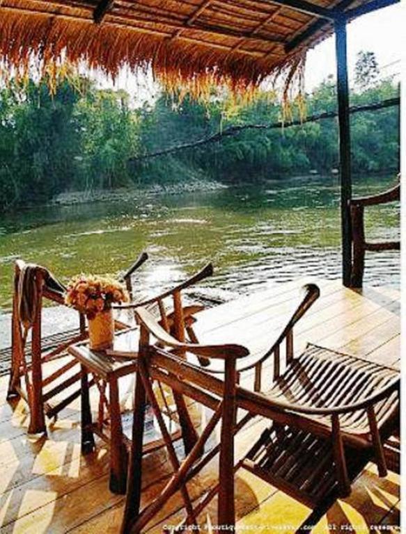 Boutique Raft Resort, River Kwai Ban Huai Maenam Noi Oda fotoğraf